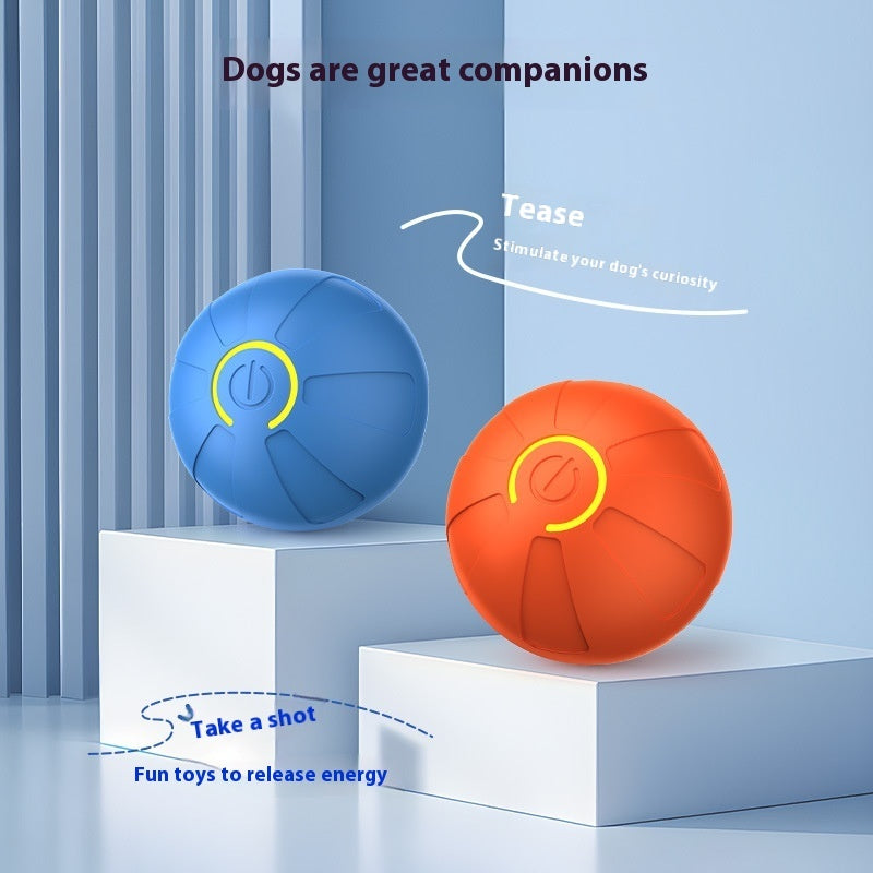 Interactive LED Jumping Ball for Dogs – Automatic, Bouncy, Durable, Fun!