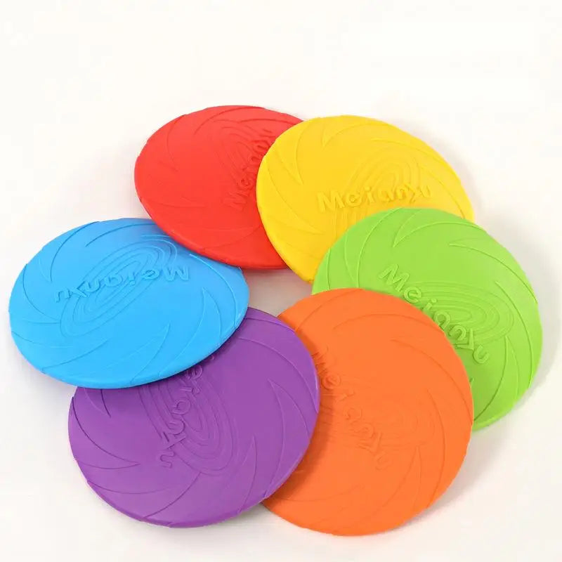 OUZEY Bite-Resistant Flying Disc for Dogs