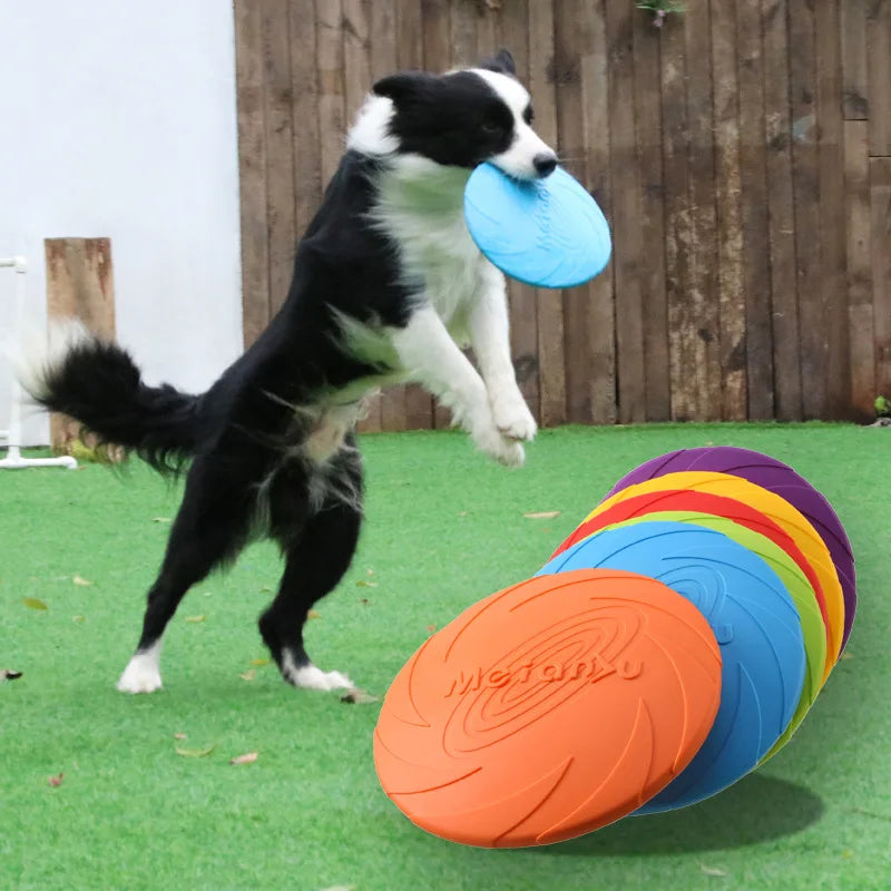 OUZEY Bite-Resistant Flying Disc for Dogs