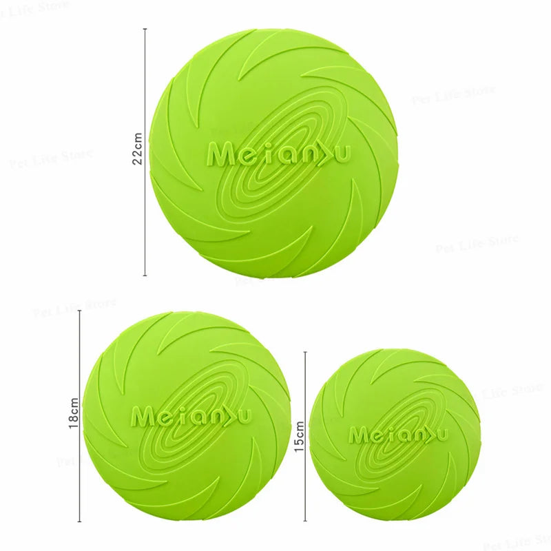 OUZEY Bite-Resistant Flying Disc for Dogs