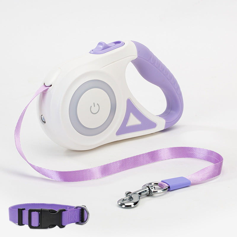 Fantastic Dog Leash With Build-in Spotlight For Extra Safety